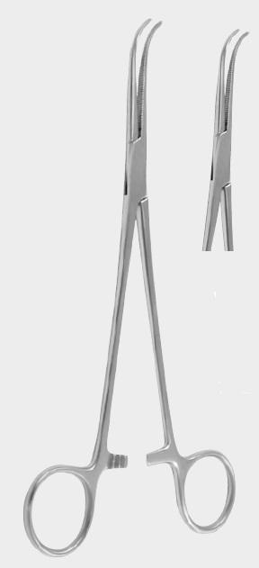 Кровоспинний затискач КЕЛЛІ (KELLY), 24 см (cm), ф. 3